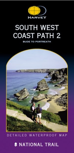 Wandelkaart South West Coast Path 2 - Harvey maps