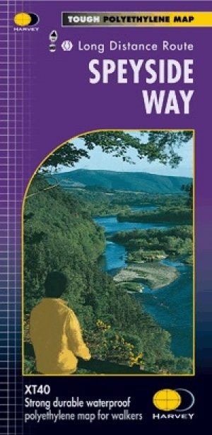 Wandelkaart Speyside Way - Harvey maps