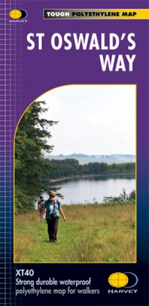 Wandelkaart St-Oswald's Way - Harvey maps