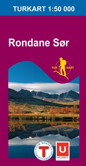 Wandelkaart 2521 Rondane Sør Hedmark & Oppland - Nordeca AS