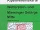 Wandelkaart 04/2 Wetterstein- und Mieminger - Alpenverein