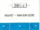 TOPO Wandelkaart 59/1-2 - Houyet & Han sur Lesse - NGIB