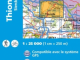 Wandelkaart 3411 SB Thionville & Sierck-les-Bains - IGN