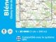 Wandelkaart 2520 SB Bléneau & Champignelles - IGN