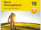 Fietskaart 18 Cykelkartan Norra Västergötland - Norstedts