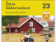 Fietskaart 23 Cykelkartan Östra Södermanland - Norstedts