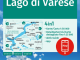 Wandelkaart 90 Lago Maggiore & Lago di Varese - Kompass