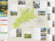 Landkaart Wegenkaart Planning map Oxford & The Cotswolds