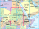 Landkaart Geografische wegenkaart Sudan & Sudan Zuid - GiziMaps