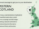 Landkaart Wegenkaart 2 Schotland West & Western Isles - OSI