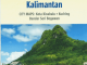 Landkaart Wegenkaart Maleisië Oost Borneo & Kalimantan Indonesië