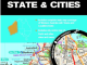 Landkaart Wegenkaart 619 Western Australia State & Cities - UBD
