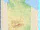 Wegenkaart Planning map Northern Territory Australia - LP