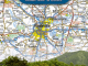 Landkaart Wegenkaart Tennessee State guide map - Nat Geo