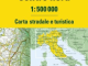 Landkaart Wegenkaart 1 Italië Centraal & Noord - TCI