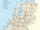 Fietskaart Nederland basiskaart LF-routes 2025-2026 - B&S