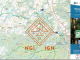Fietskaart, Fietsknooppuntenkaart Prov. Luxemburg Zuid - NGI