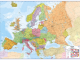Plano Politieke Wandkaart Europe 140 x 100 - Lovell Johns