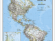 Plano Politieke Wandkaart Amerika Noord + Zuid 60 x 94 - Nat Geo