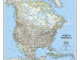 Plano Politieke Wandkaart Amerika North 60 x 77 cm - Nat Geo