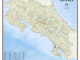 Plano Wandkaart Costa Rica 97 x 92 cm - Nat Geo