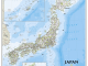 Plano Wandkaart Japan 63 x 74 cm - Nat Geo