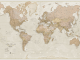 Plano Antieke Wereldwandkaart 136 x 84 - Lovell Johns