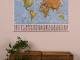Plano politieko Wereldwandkaart 1/40 101 x 72 - Lovell Johns