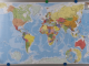 Planokaart politieke wandkaart Wereld 100 x 62 cm - IGN