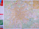 Plano politieke Wandkaart Brussel 138 x 96 cm - F&B