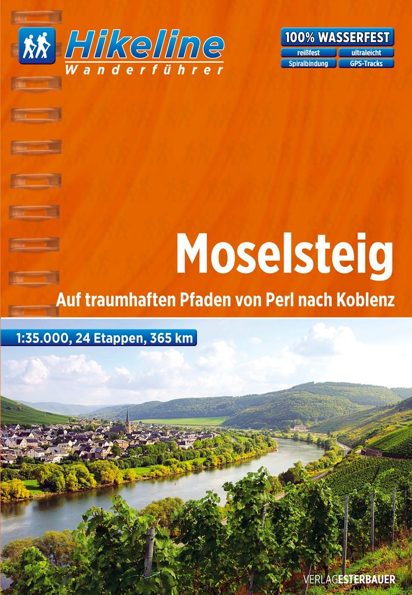 Wandelgids Moselsteig - Hikeline