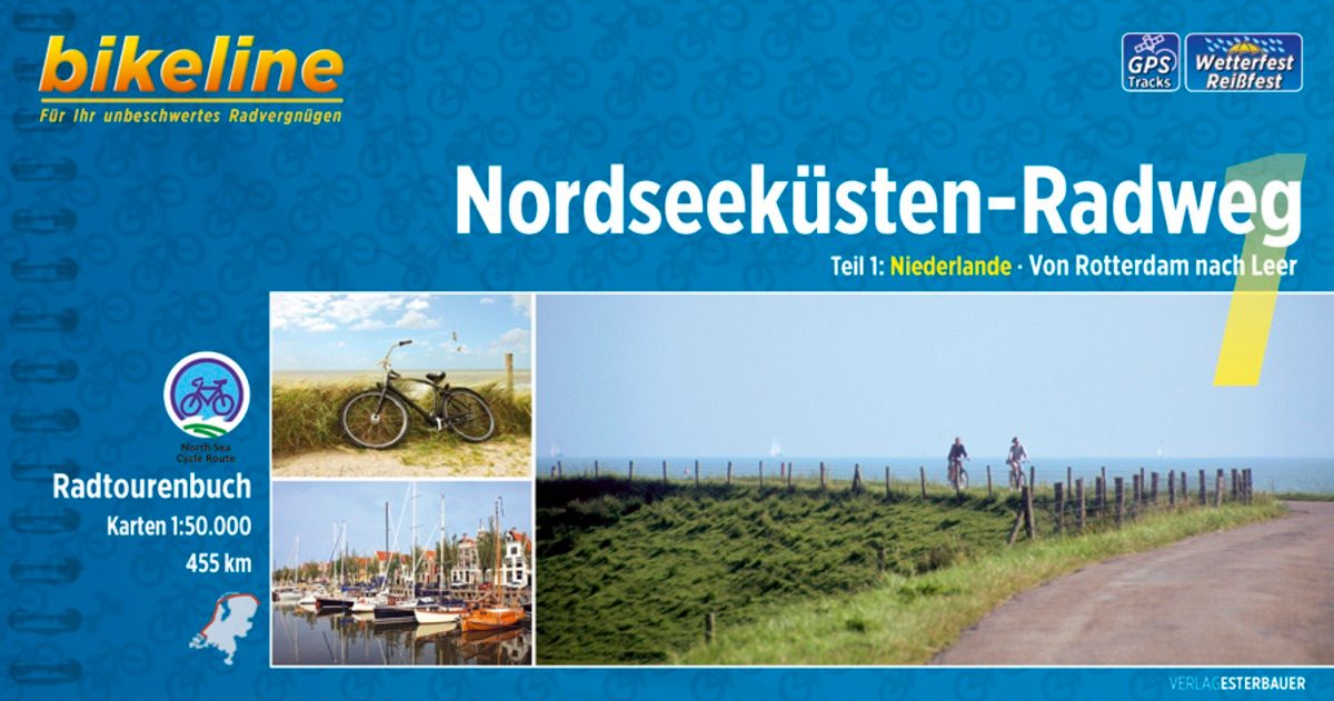 Fietsgids Nordseeküsten Radweg 1 - Estenbauer