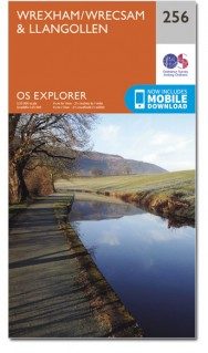 Wandelkaart 256 - Wrexham- Wrecsam & Llangollen - OSI