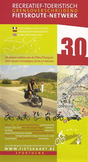 Fietskaart 30 Compiègne & Senlis - Sportoena