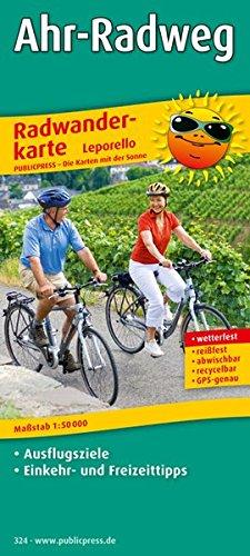 Fietskaart & wandelkaart 324 Ahr-Radweg- Publipress