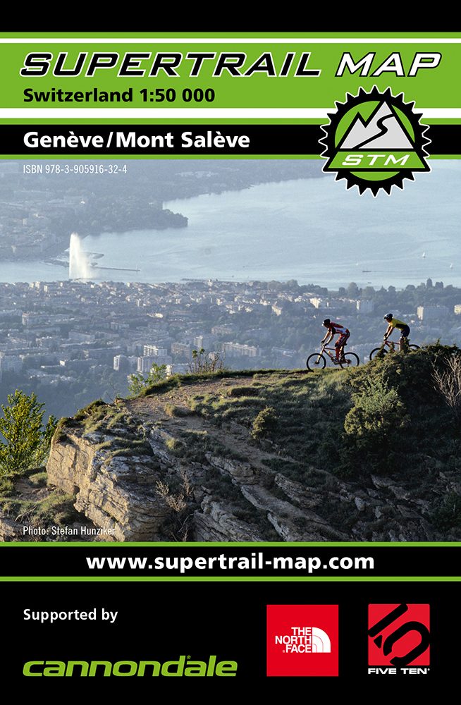 Fietskaart 3 - Genève & Mont Salève Frankrijk - Outkomm