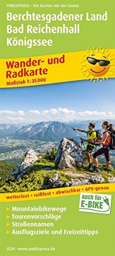 Wandelkaart & Fietskaart- Berchtesgadener Land - Publipress