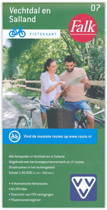 Falk VVV Fietskaart 07 Vechtdal en Salland - Falk