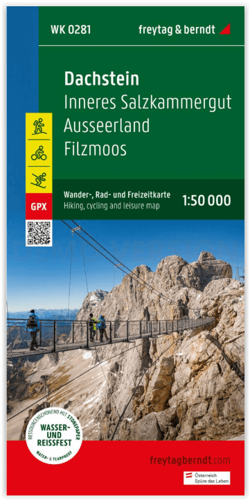 Wandelkaart WK281 Dachstein - Freytag & Berndt
