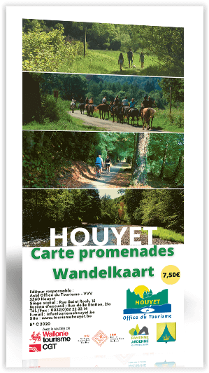 Wandelkaart - Houyet - NGI