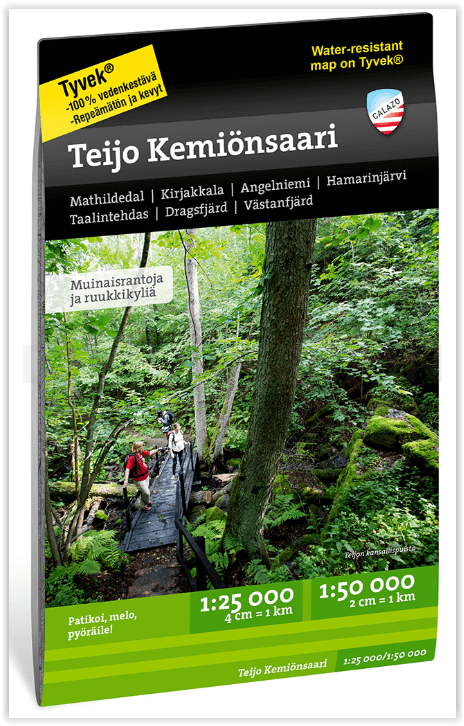 Wandelkaart 110 Teijo NP & Kemiönsaari - Calazo