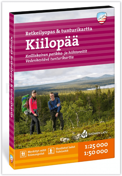 Wandelgids & kaart 020 - Kiilopää Wandelgebied - Calazo