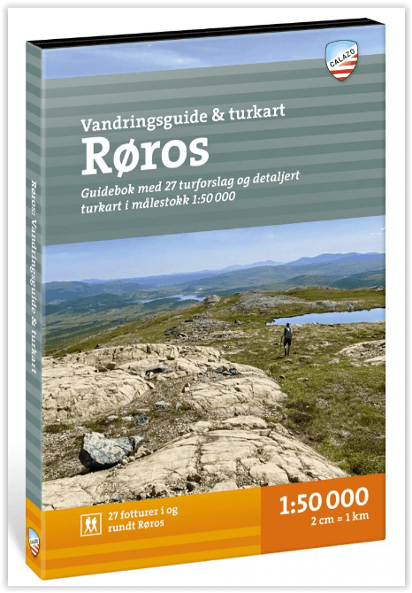 Wandelkaart Tourkaart 320  Røros - Calazo