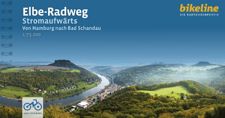 Fietsgids Elbe Radweg Stromaufwärts, Hamburg nach Bad Schandau - Estenbauer