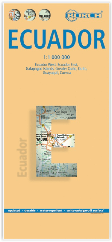 Landkaart Ecuador - Borch