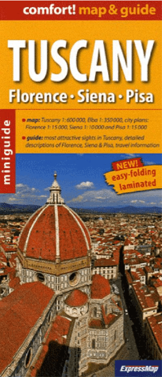 Stadsgids Plattegrond Toscane MINI Guide - ExpressMap