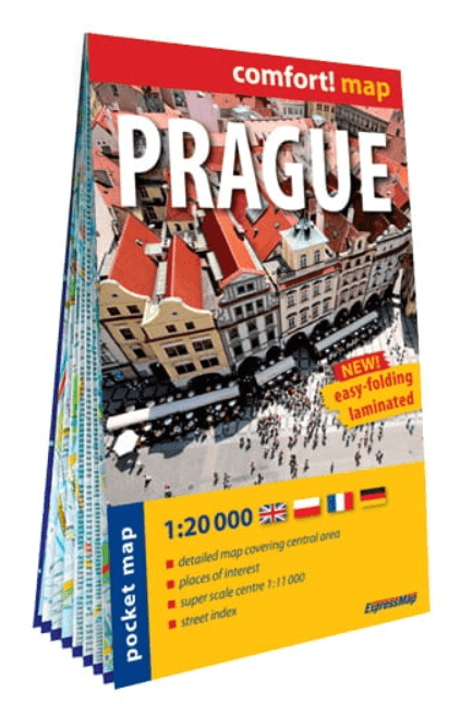 Stadskaart Plattegrond Praag MINI - ExpressMap