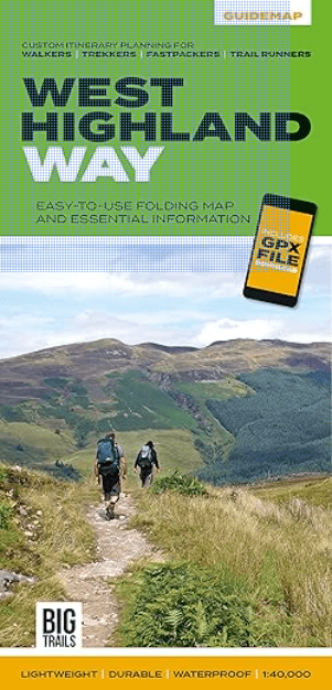 Wandelkaart West Highland Way - Vertebrate Publ.
