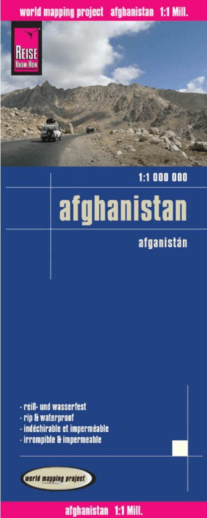 Landkaart Wegenkaart Afghanistan - Reise Know How