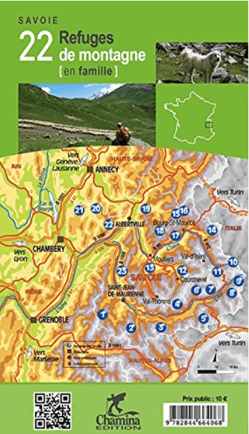 Accomodatiegids Savoie 22 refuges de montagne en fam - Chamina
